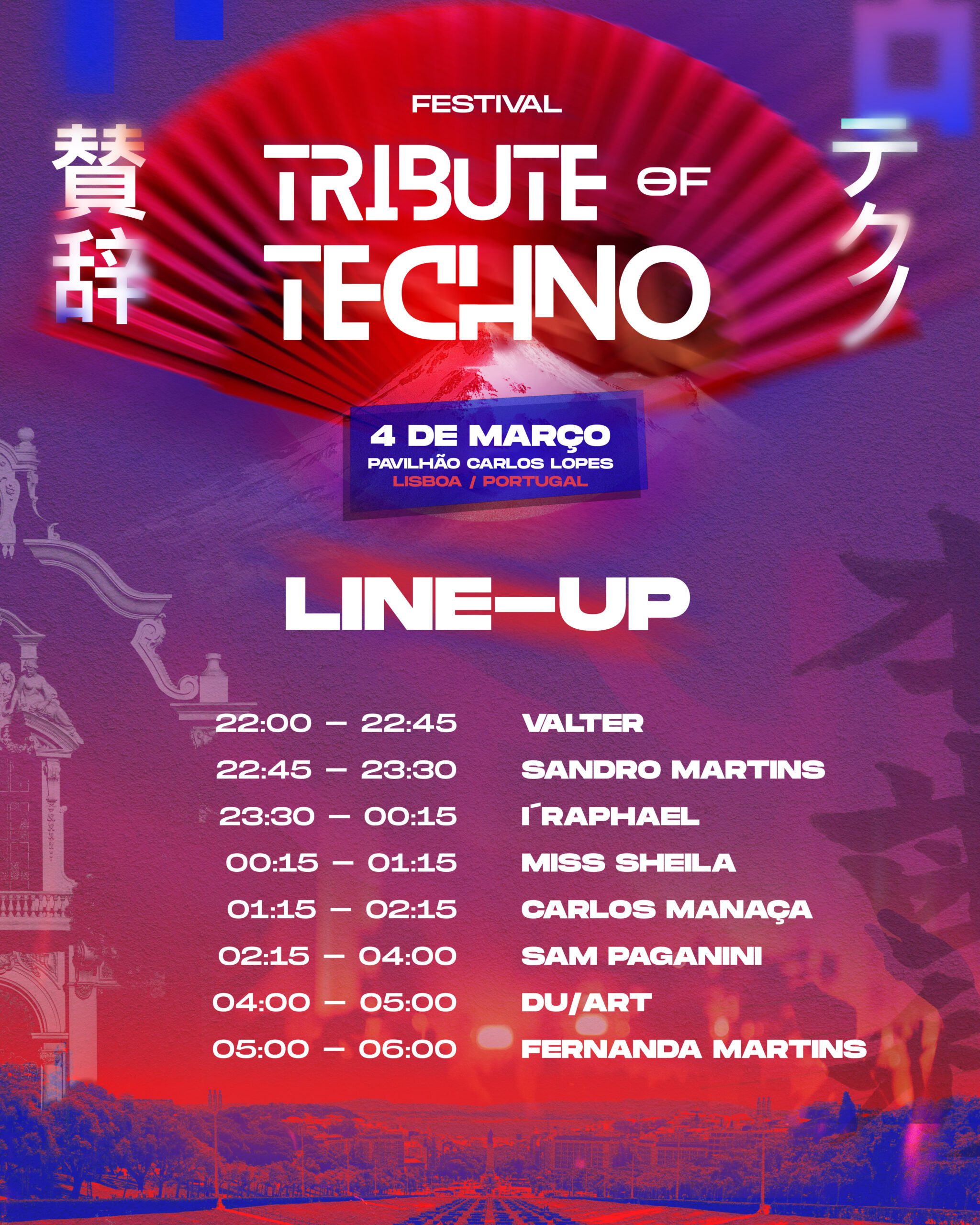 MÚSICA: PRIMEIRA EDIÇÃO DO TRIBUTE OF TECHNO REALIZA-SE ESTE SÁBADO 2