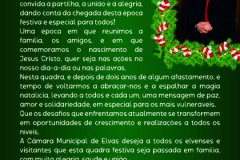 Elvas Cidade Natal 2022_programação