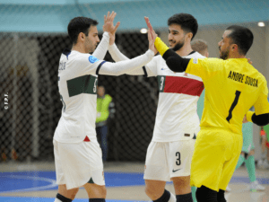 FUTSAL: PORTUGAL VENCE BIELORRÚSSIA E SEGUE-SE A FASE DE ELITE