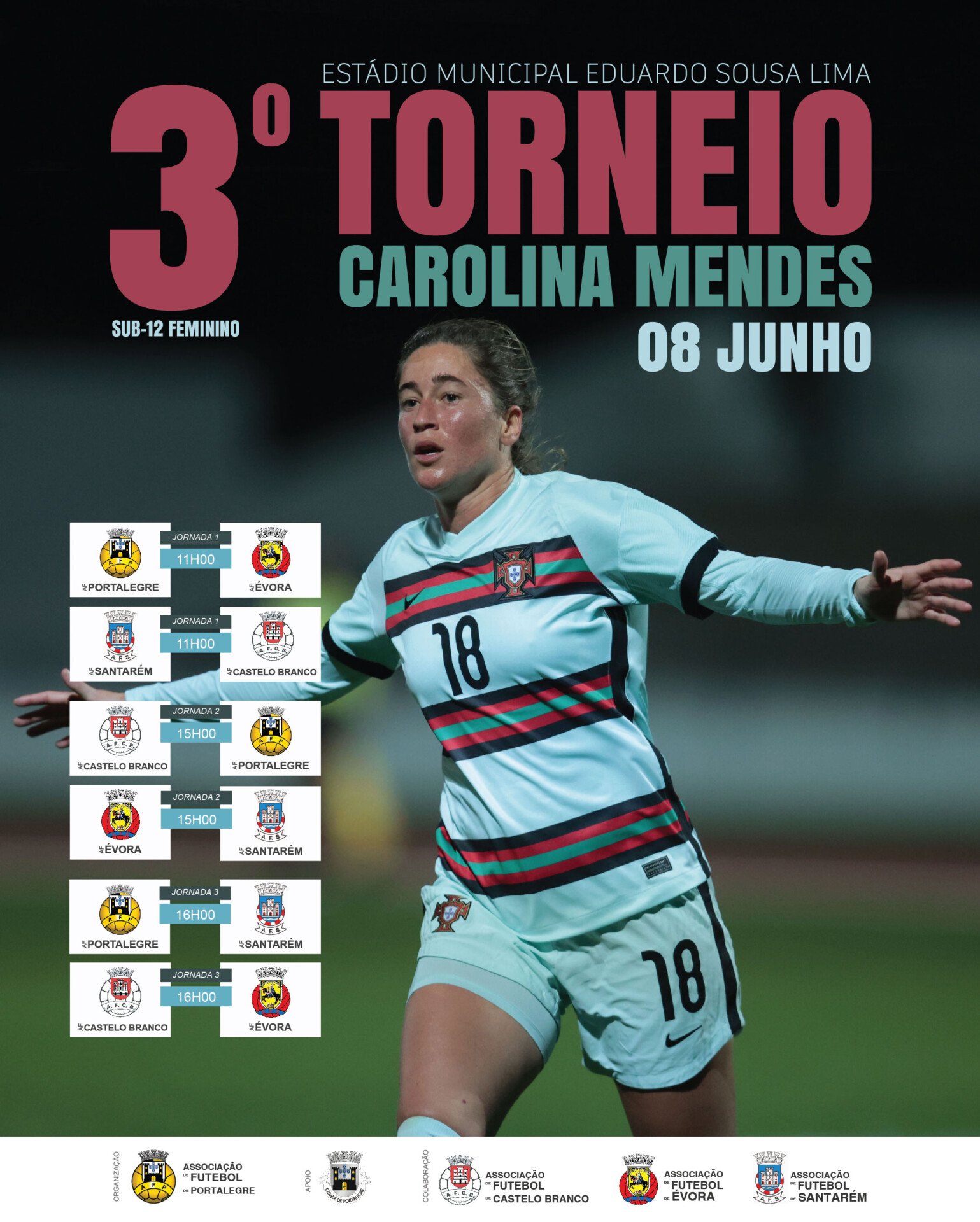 TORNEIO CAROLINA MENDES   CARTAZ