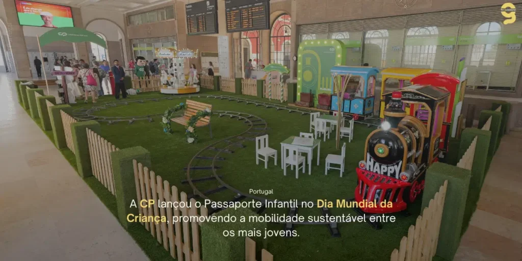 PASSAPORTE INFANTIL DA CP: INCENTIVO À MOBILIDADE SUSTENTÁVEL