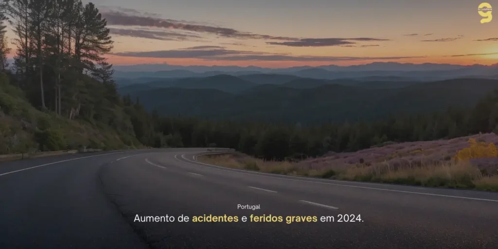 SINISTRALIDADE RODOVIÁRIA 2024: AUMENTAM ACIDENTES E FERIDOS GRAVES