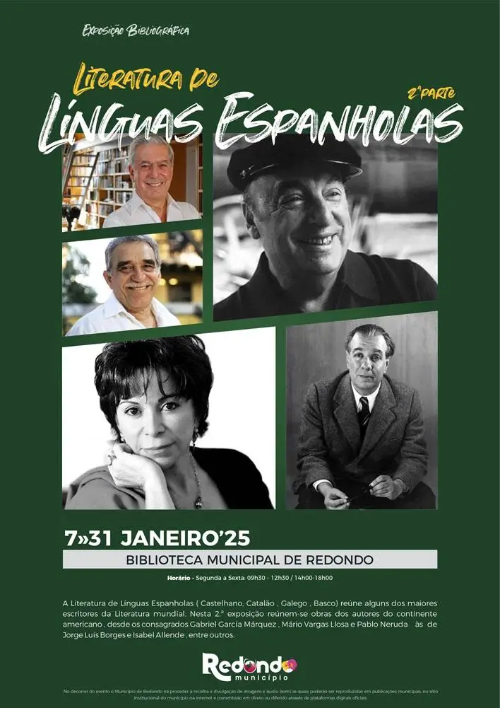 Exposição Bibliográfica Literatura de Línguas Espanholas