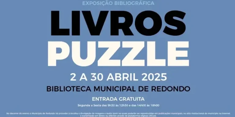 EXPOSIÇÃO BIBLIOGRÁFICA “LIVROS PUZZLE”