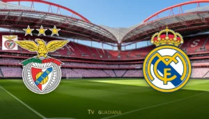 REAL MADRID VENCE BENFICA NA LUZ COM GOLO DE VINÍCIUS JÚNIOR BRASILEIRO MARCA AOS 50 MINUTOS E DÁ VANTAGEM AO REAL MADRID NO PLAYOFF DA CHAMPIONS